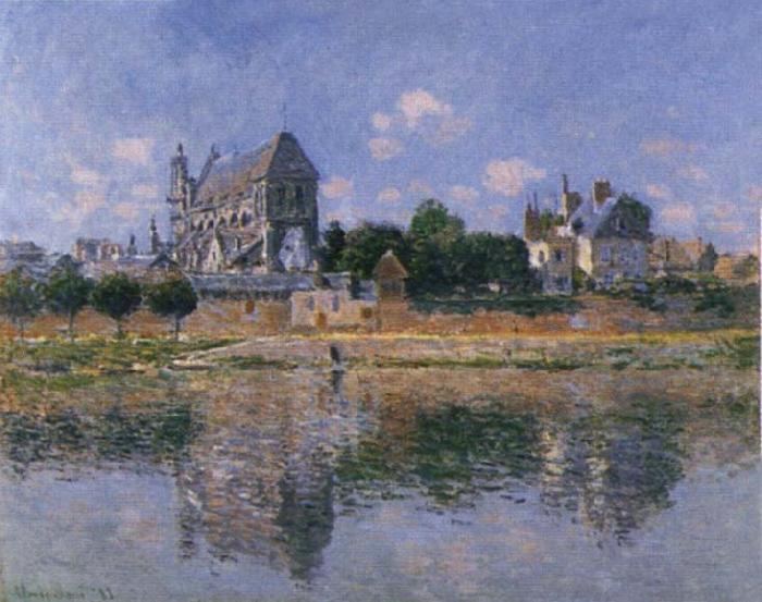 Claude Monet View of the Church at Venon oil painting image